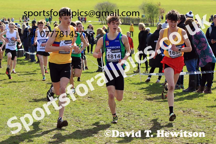 Boys Under-15s 2022 CAU Inter Counties Cross Country, Prestwold Hall, Loughborough.  Photo: David T. Hewitson/Sports for All Pics